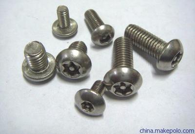 【M3-M10防盜螺絲釘,防盜螺釘】價(jià)格,廠家,圖片,螺釘/螺絲釘,蘇州金銘鼎五金制品-